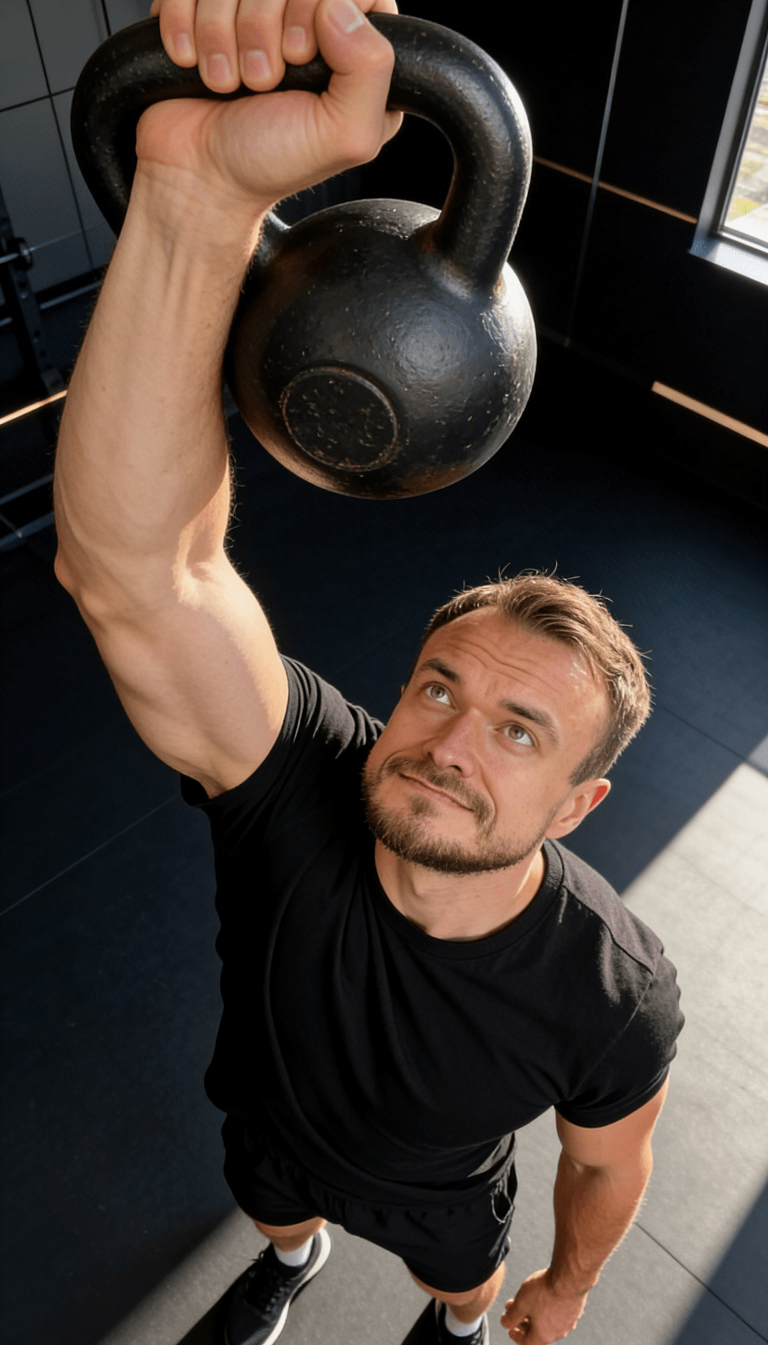 Bartek Kuliński — trening z kettlebell